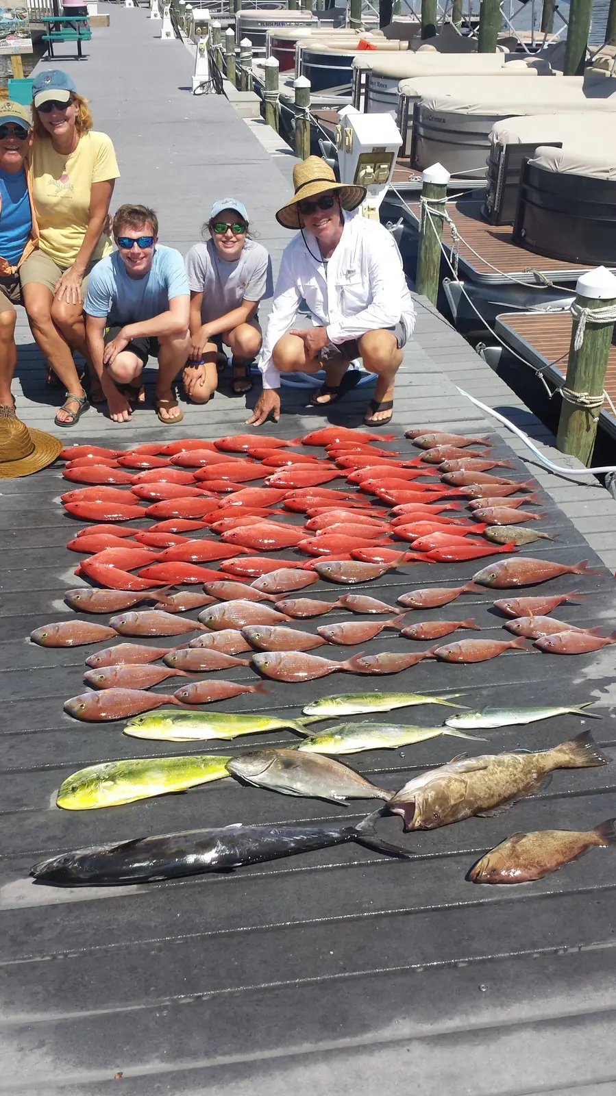 A day's catch aboard The Reel Contender (11)