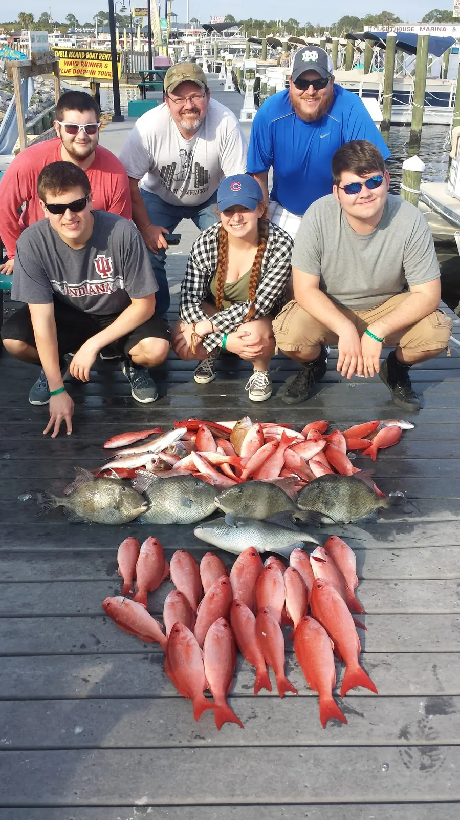 Red snapper and king mackerel from a recent charter (13)