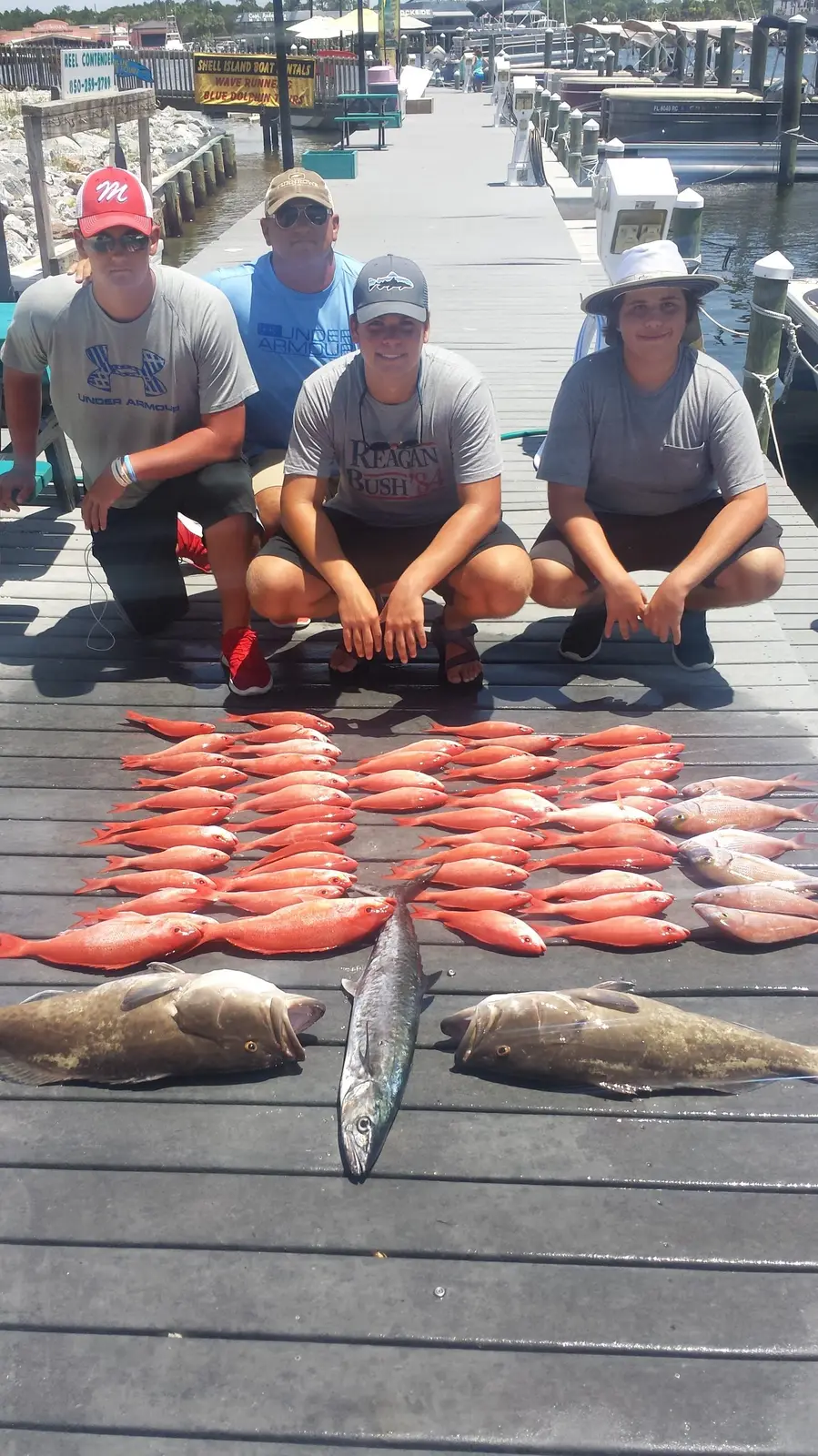 Red snapper and king mackerel from a recent charter (23)