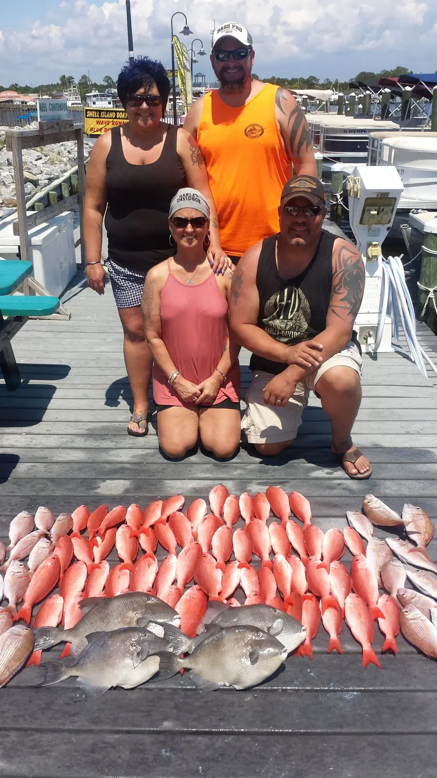 A private party fishing with Capt. David Burke (24)