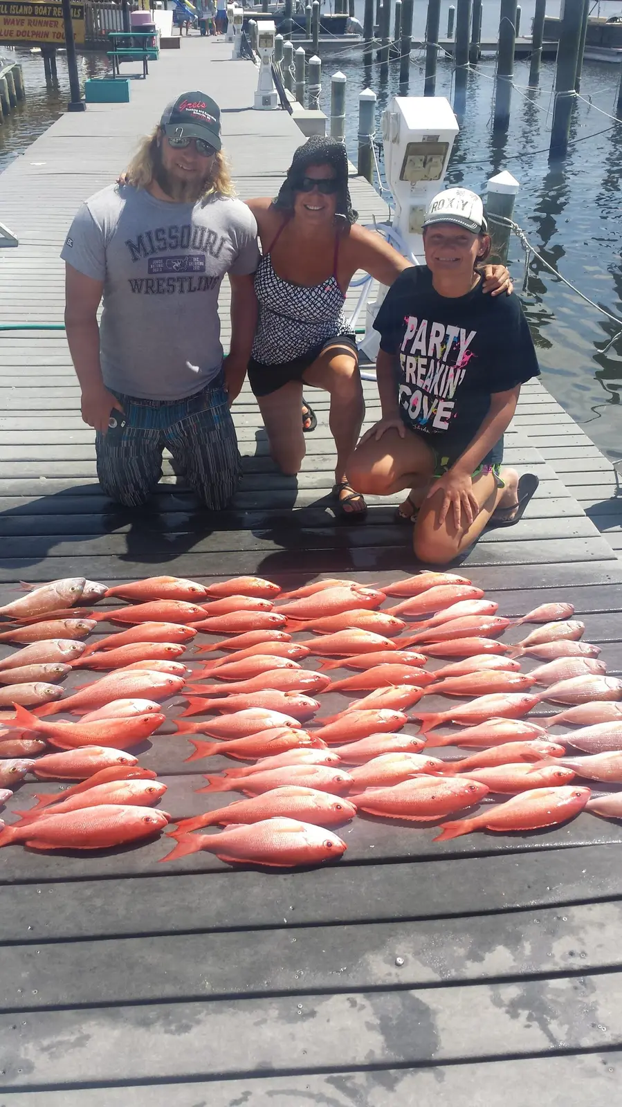 A day's catch aboard The Reel Contender (26)
