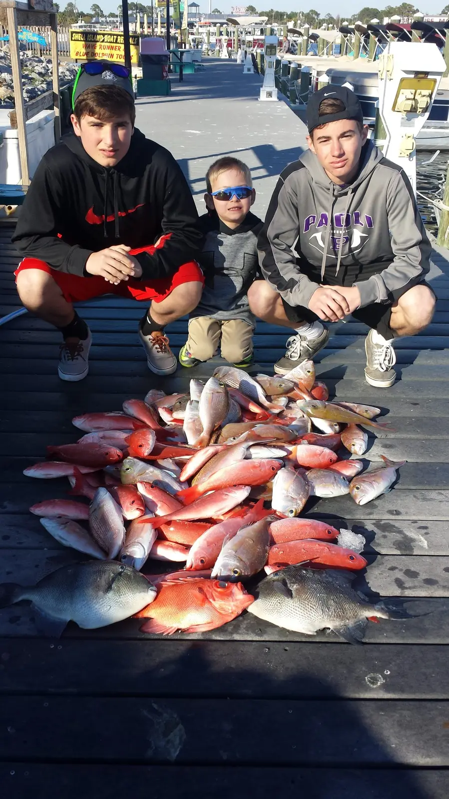 Red snapper and king mackerel from a recent charter (28)