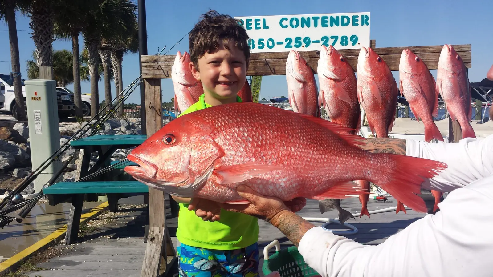 A private party fishing with Capt. David Burke (29)
