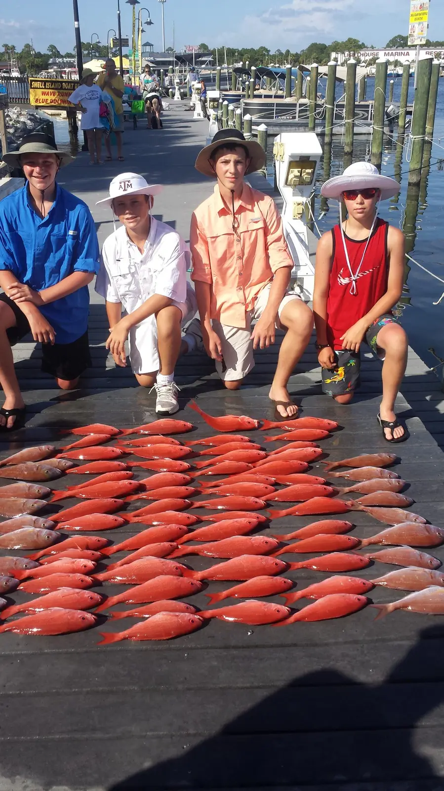 A day's catch aboard The Reel Contender (31)