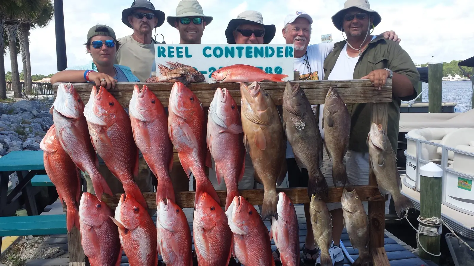 Guests with their catch, Panama City Beach (37)