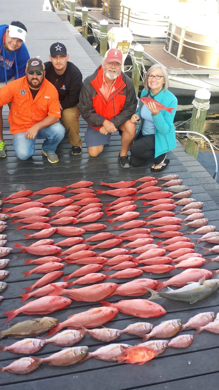 Red snapper and king mackerel from a recent charter (38)