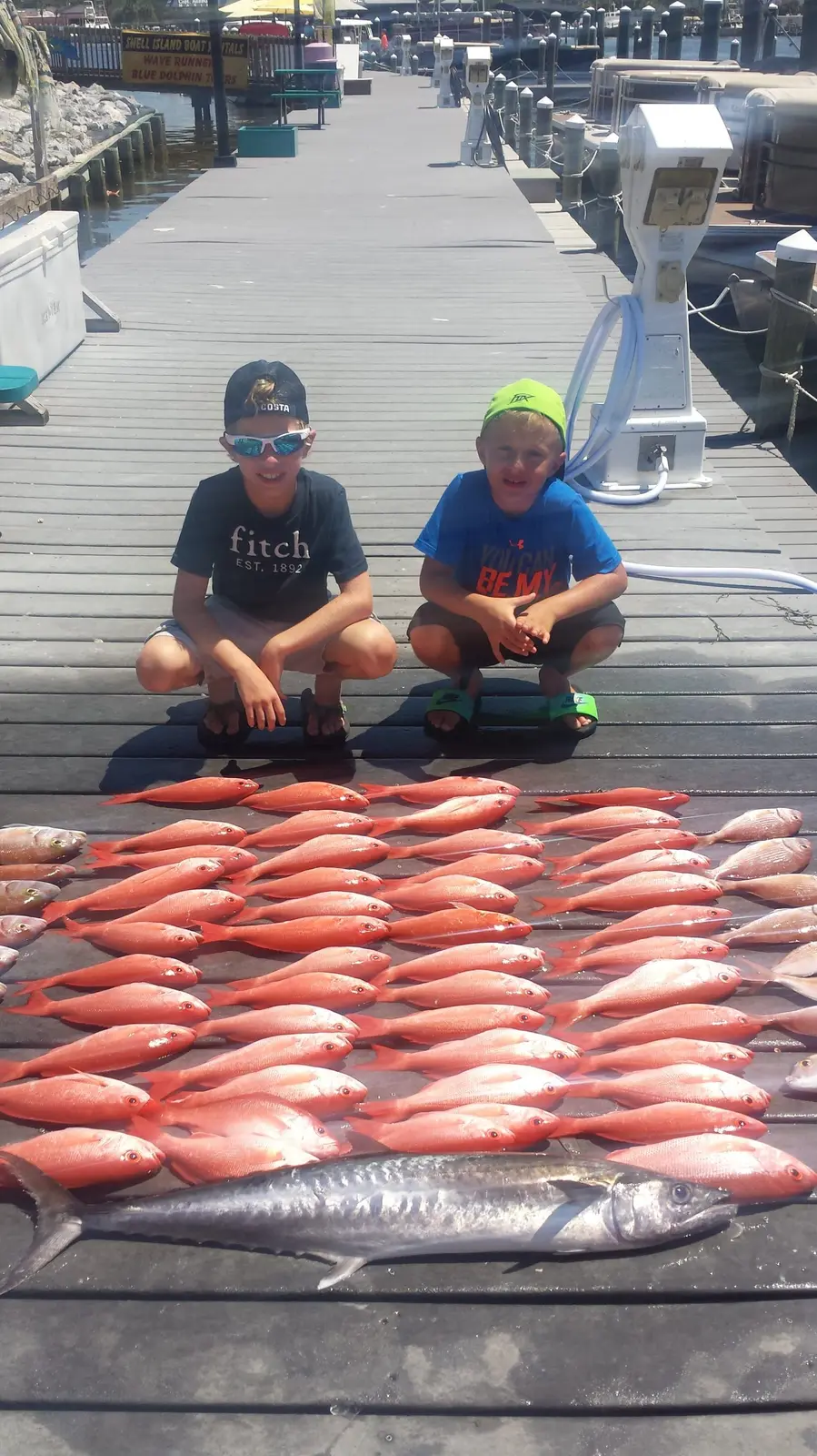 A day's catch aboard The Reel Contender (41)