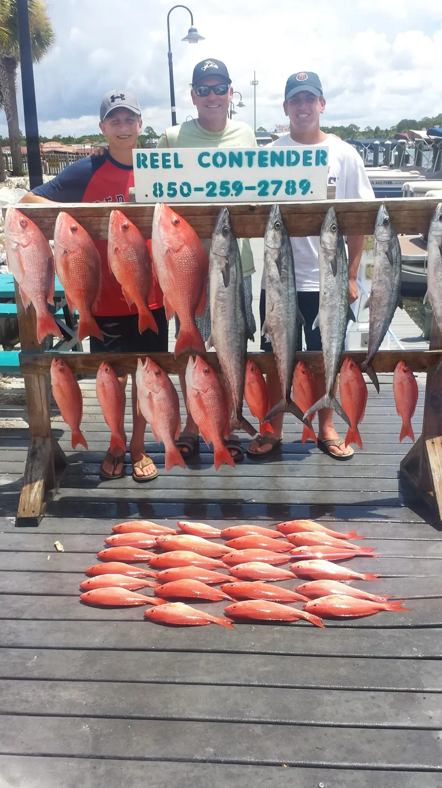 Guests with their catch, Panama City Beach (42)