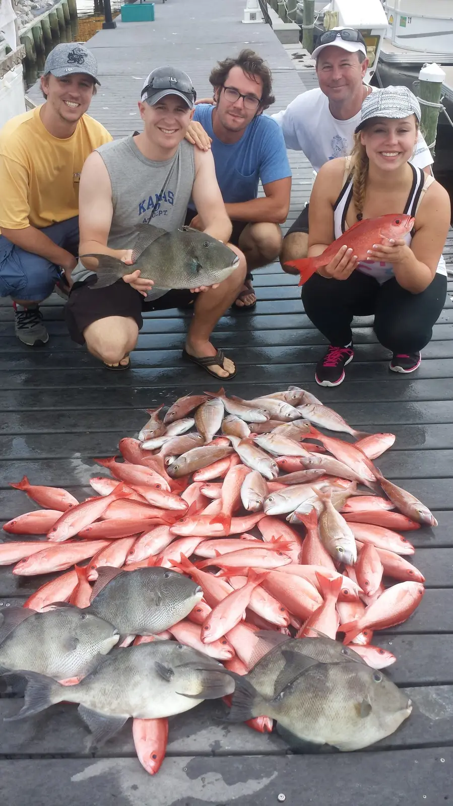 A day's catch aboard The Reel Contender (46)