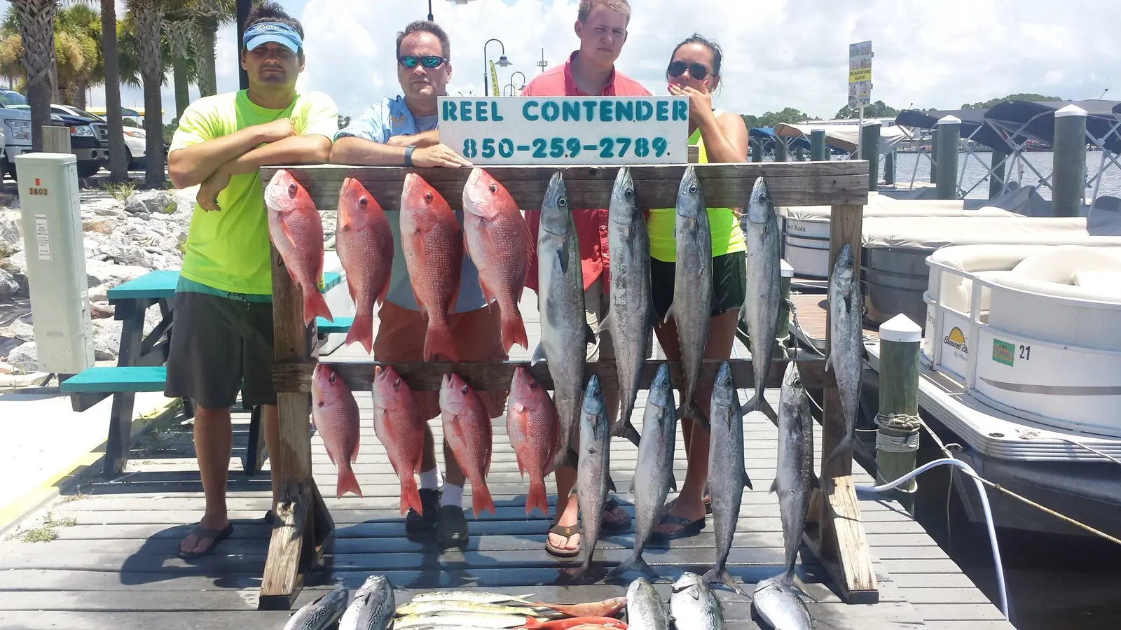Guests with their catch, Panama City Beach (47)