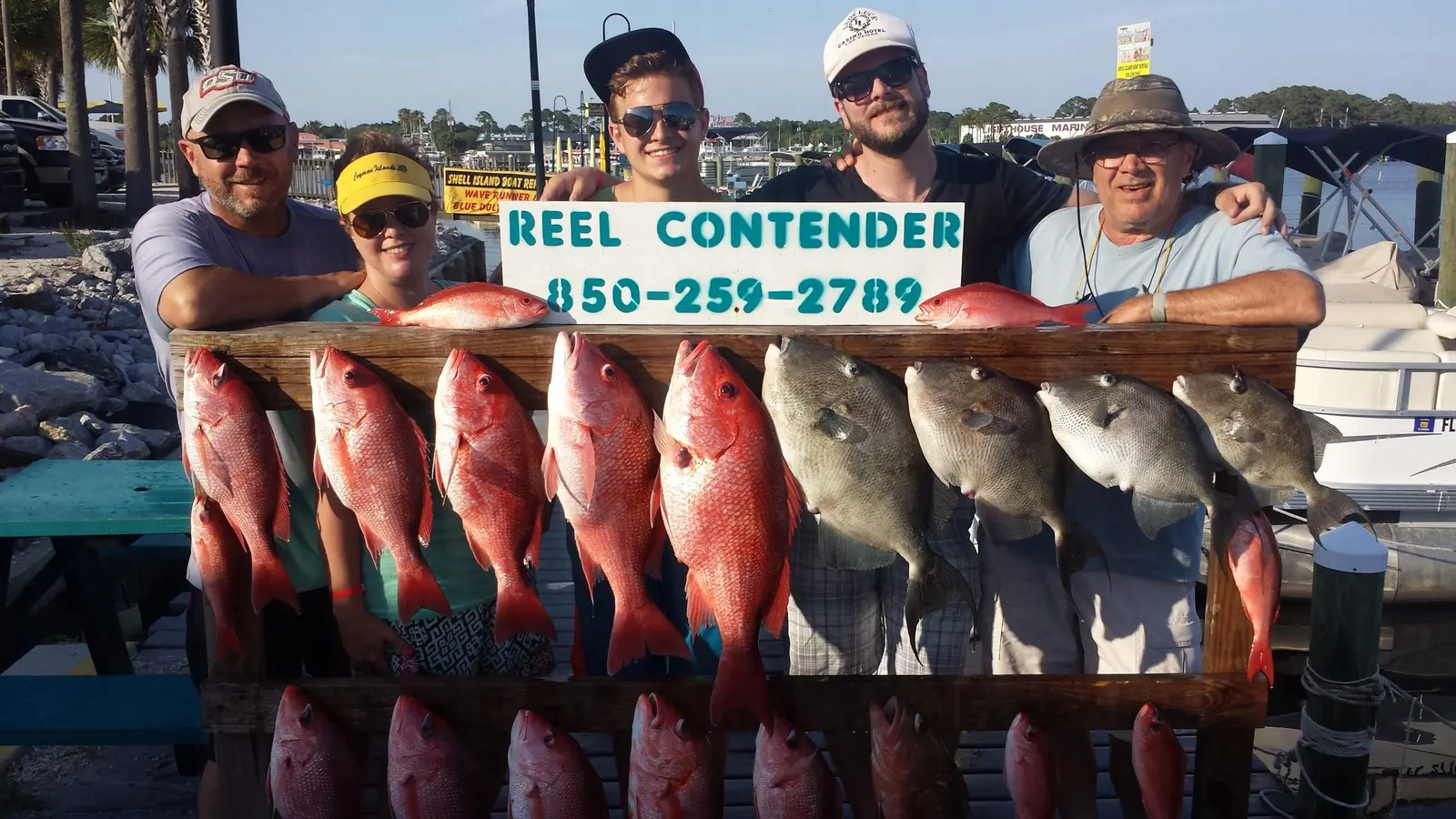 Red snapper and king mackerel from a recent charter (48)