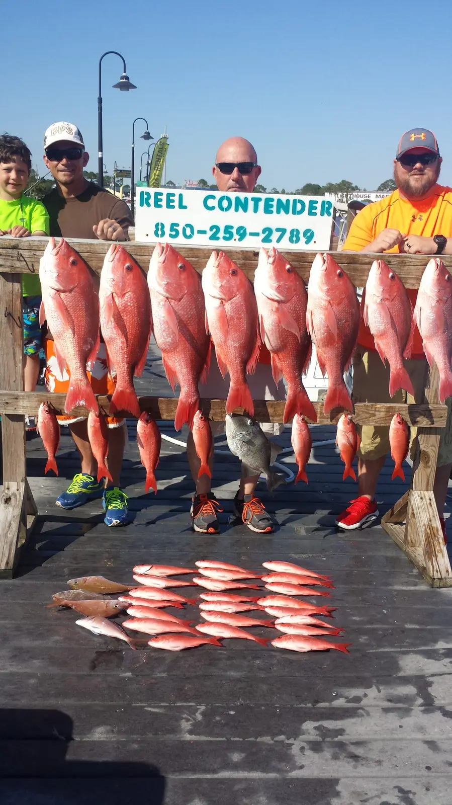 Guests with their catch, Panama City Beach (52)